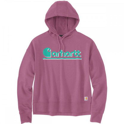 106918 Womens Fibre Series Graphic Hooded Sweatshirt
