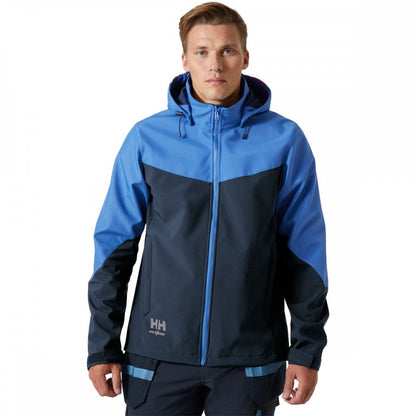 74290 Oxford Hooded Softshell Jacket