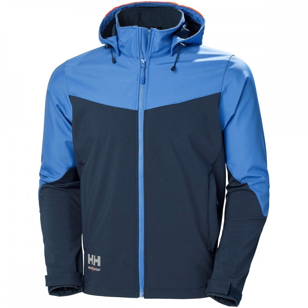 74290 Oxford Hooded Softshell Jacket