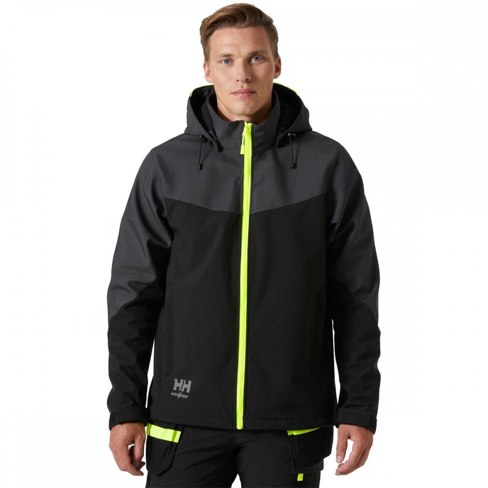 74290 Oxford Hooded Softshell Jacket
