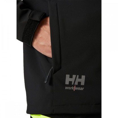 74290 Oxford Hooded Softshell Jacket