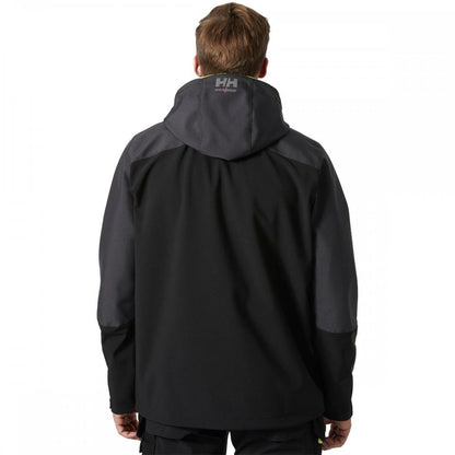 74290 Oxford Hooded Softshell Jacket