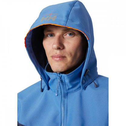 74290 Oxford Hooded Softshell Jacket