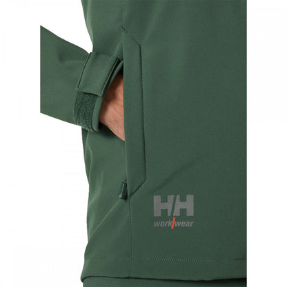 74290 Oxford Hooded Softshell Jacket