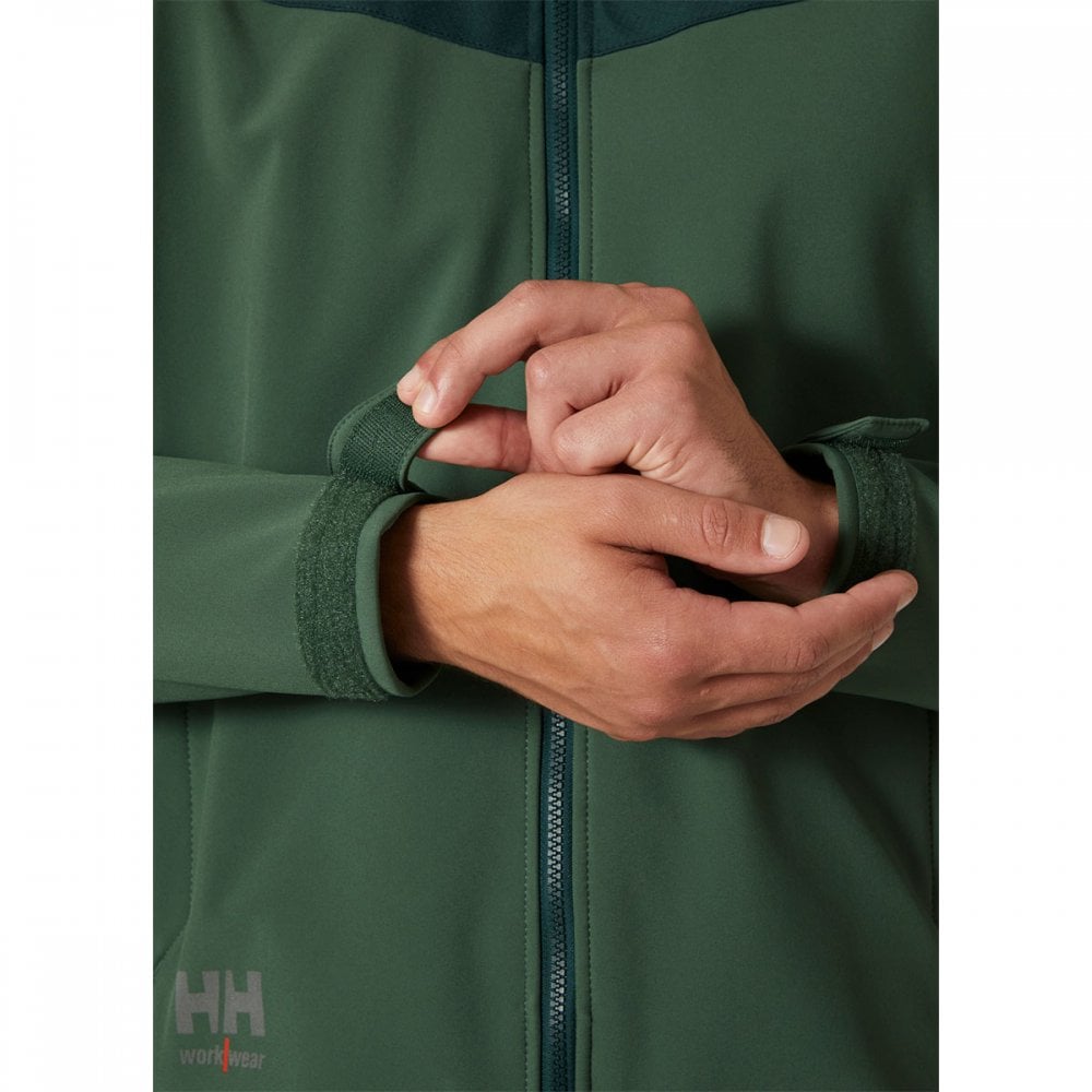 74290 Oxford Hooded Softshell Jacket
