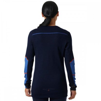 75209 Womens HH Lifa Merino Crew Neck Baselayer