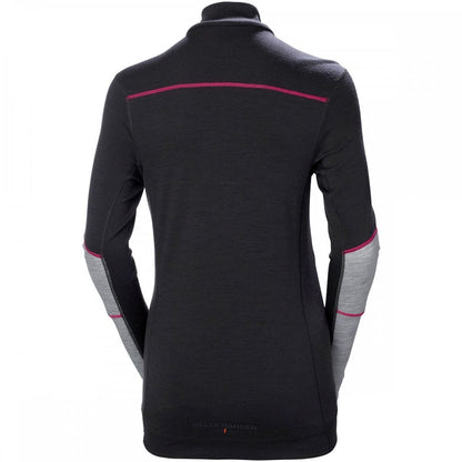 75210 Womens HH Lifa Merino Half Zip