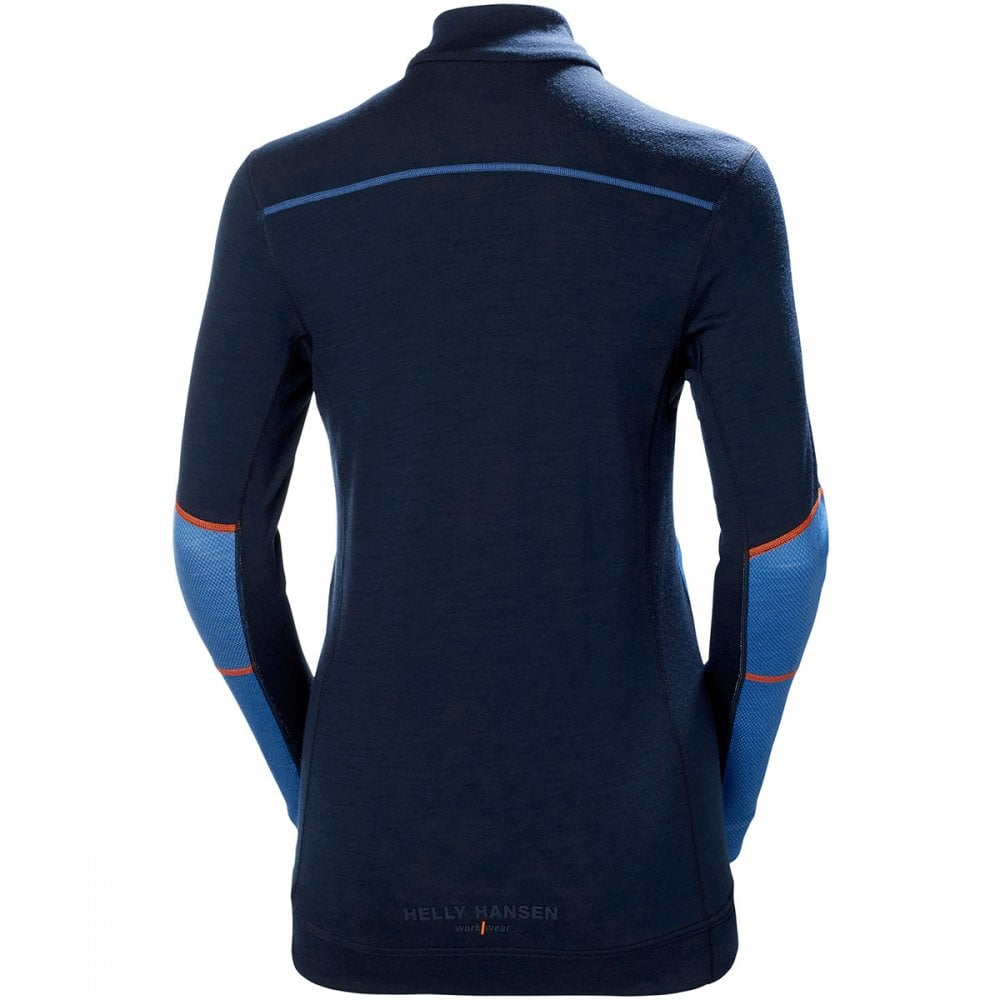 75210 Womens HH Lifa Merino Half Zip
