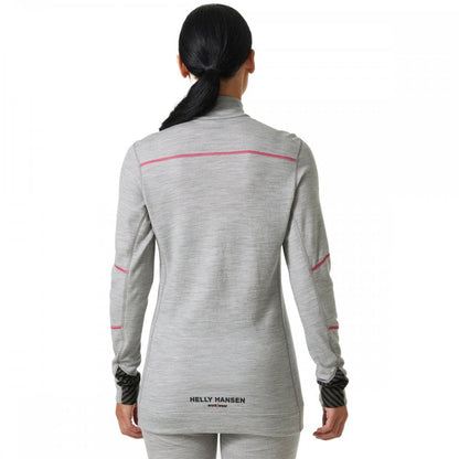 75210 Womens HH Lifa Merino Half Zip