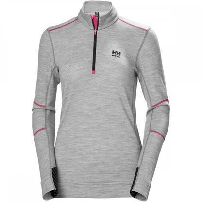 75210 Womens HH Lifa Merino Half Zip