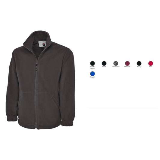 (New) Fleece including company/team logo (Printed or Embroidery)