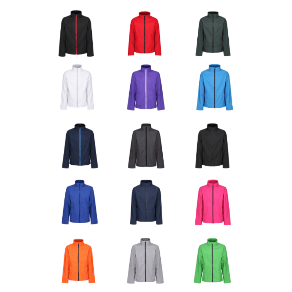 (New) Regatta Softshell Jacket including company/team logo (Printed or Embroidery)