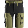 6173 AllroundWork 4-way Stretch Shorts Khaki Green/Black 38" *One Size Only - Outlet Store*