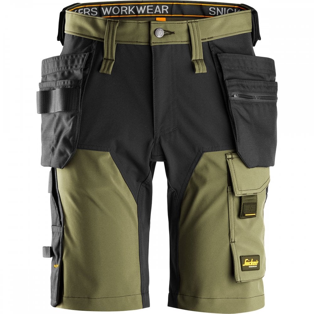 6175 AllroundWork 4-way STRETCH Short Holster Pockets Navy/Black 31" *One Size Only - Outlet Store*