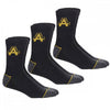 Amblers Heavy Duty Work Socks 3 pack