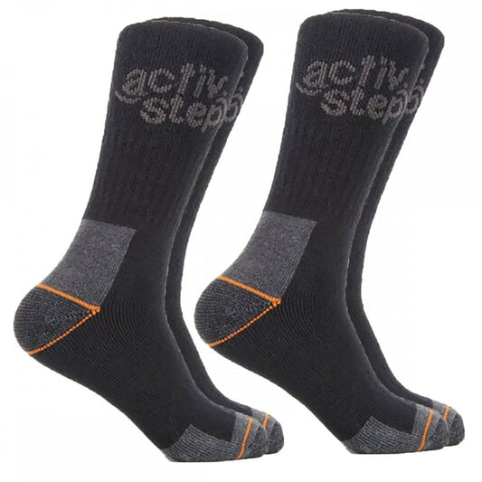 Activ-Step Highly Durable & Breathable Socks (Pack of 2) - Bamboo for summer
