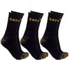 Premium Work Sock 3 Pair Pack Black
