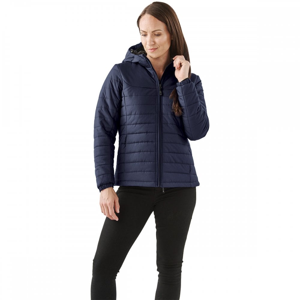 QXH-1W Womens Nautilus Quilted Hooded Jacket