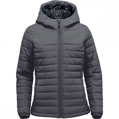 QXH-1W Womens Nautilus Quilted Hooded Jacket