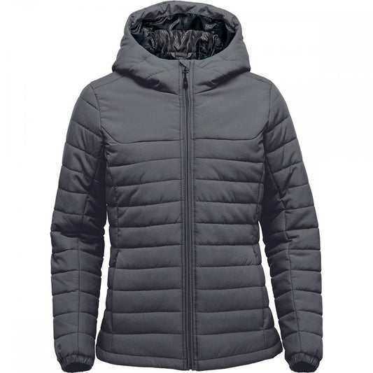 QXH-1W Womens Nautilus Quilted Hooded Jacket