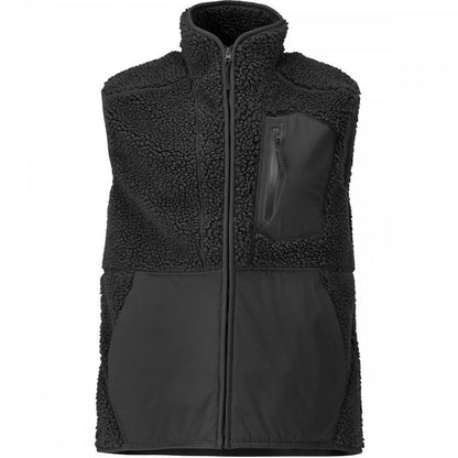 22465 Pile gilet with zipper