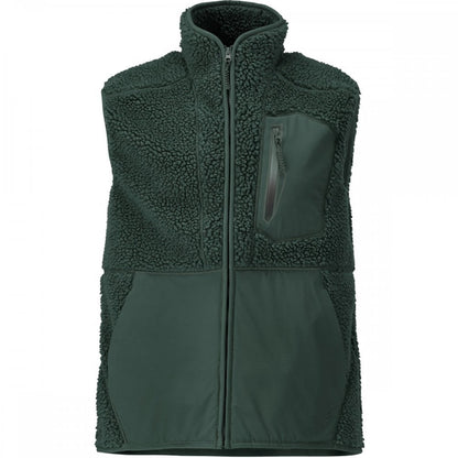 22465 Pile gilet with zipper