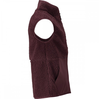 22465 Pile gilet with zipper