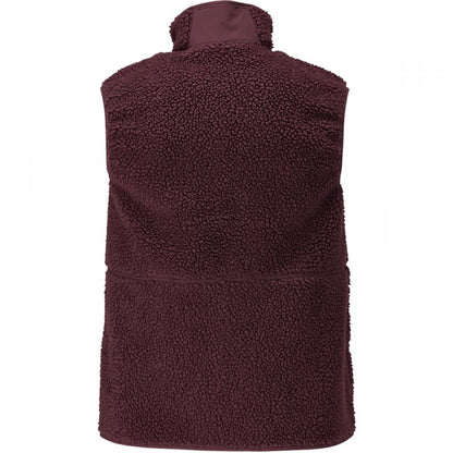 22465 Pile gilet with zipper