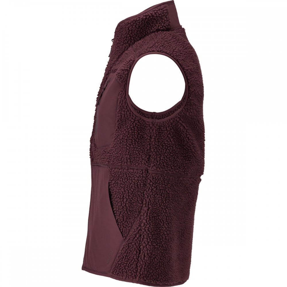 22465 Pile gilet with zipper