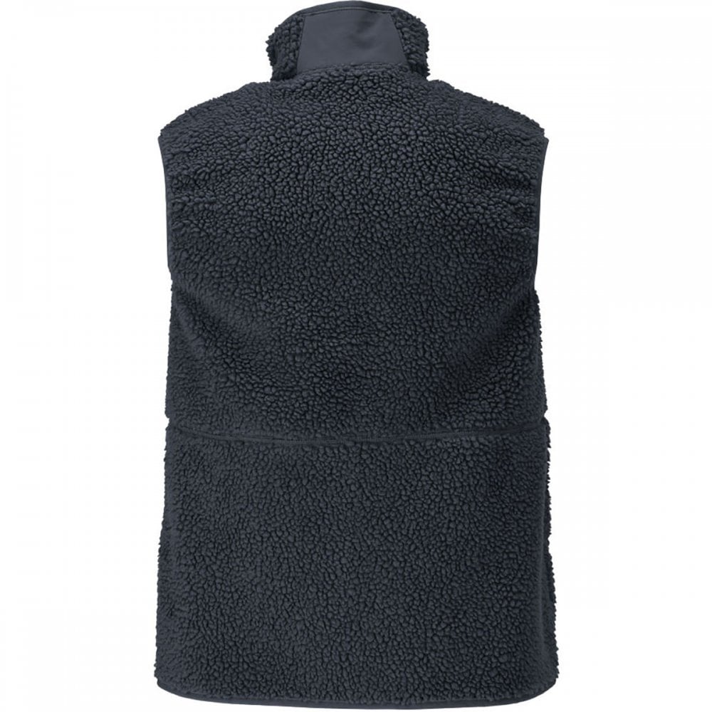 22465 Pile gilet with zipper