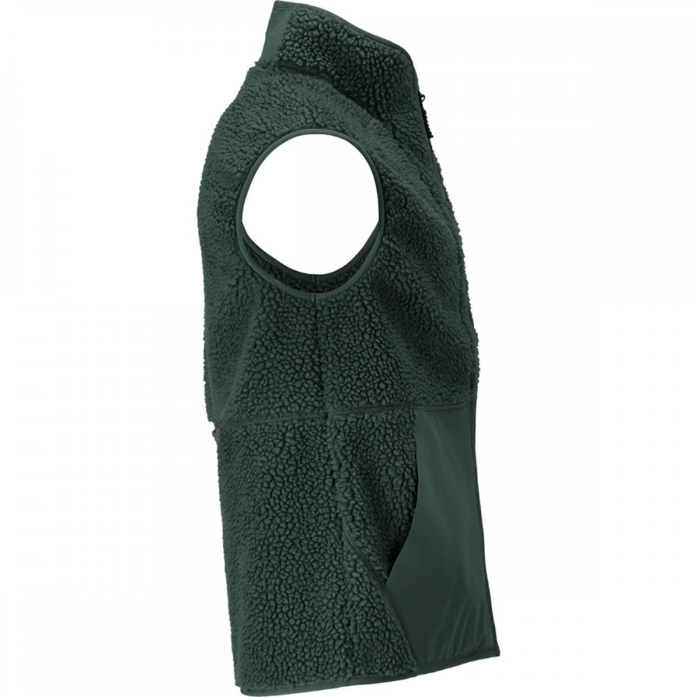 22465 Pile gilet with zipper