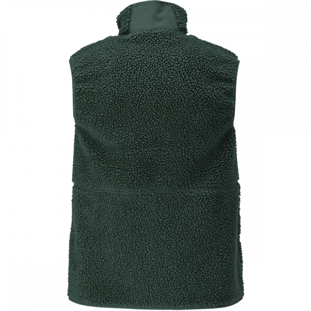 22465 Pile gilet with zipper
