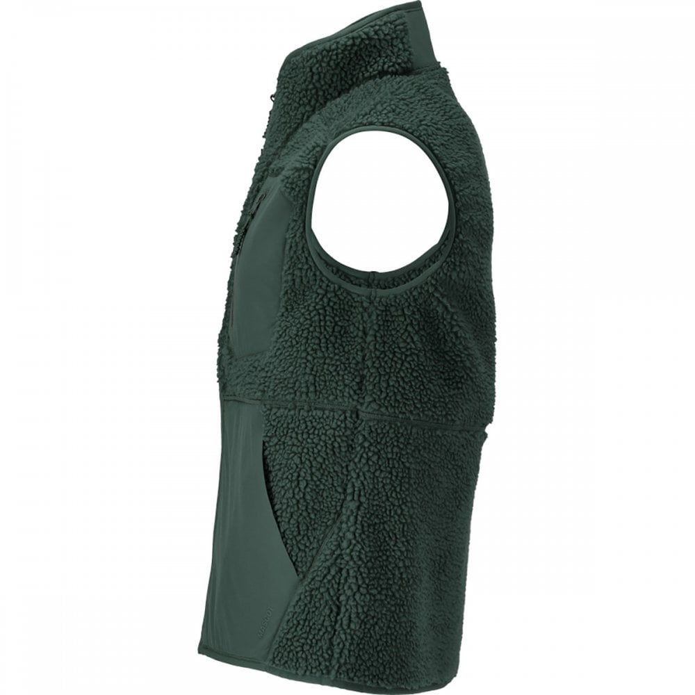 22465 Pile gilet with zipper