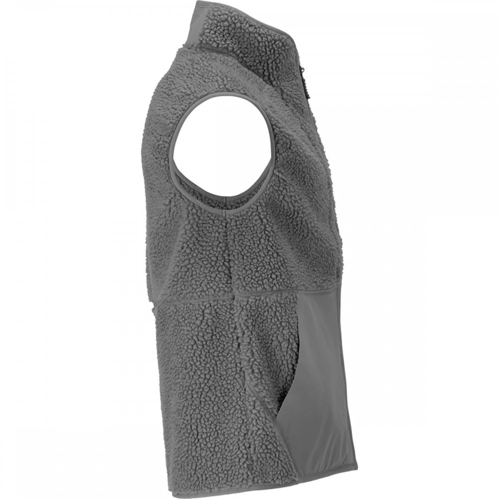 22465 Pile gilet with zipper