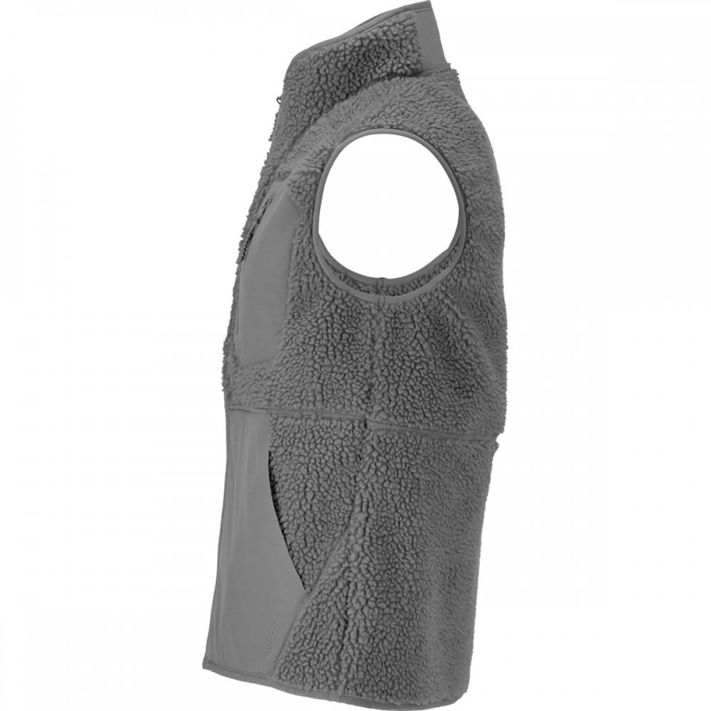 22465 Pile gilet with zipper