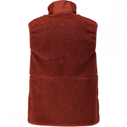 22465 Pile gilet with zipper