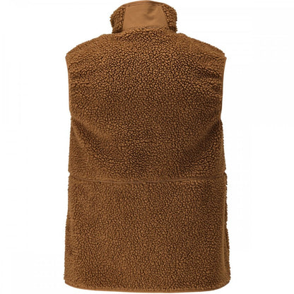 22465 Pile gilet with zipper