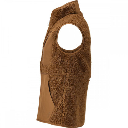 22465 Pile gilet with zipper