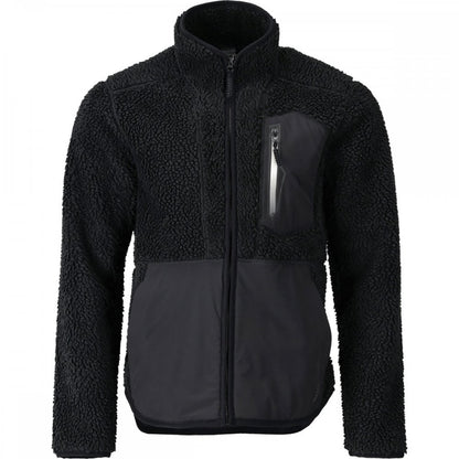 22303 Pile jacket with zipper