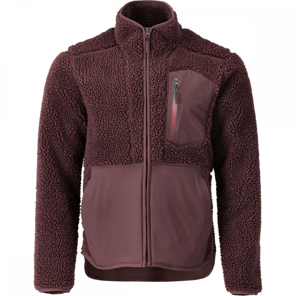 22303 Pile jacket with zipper