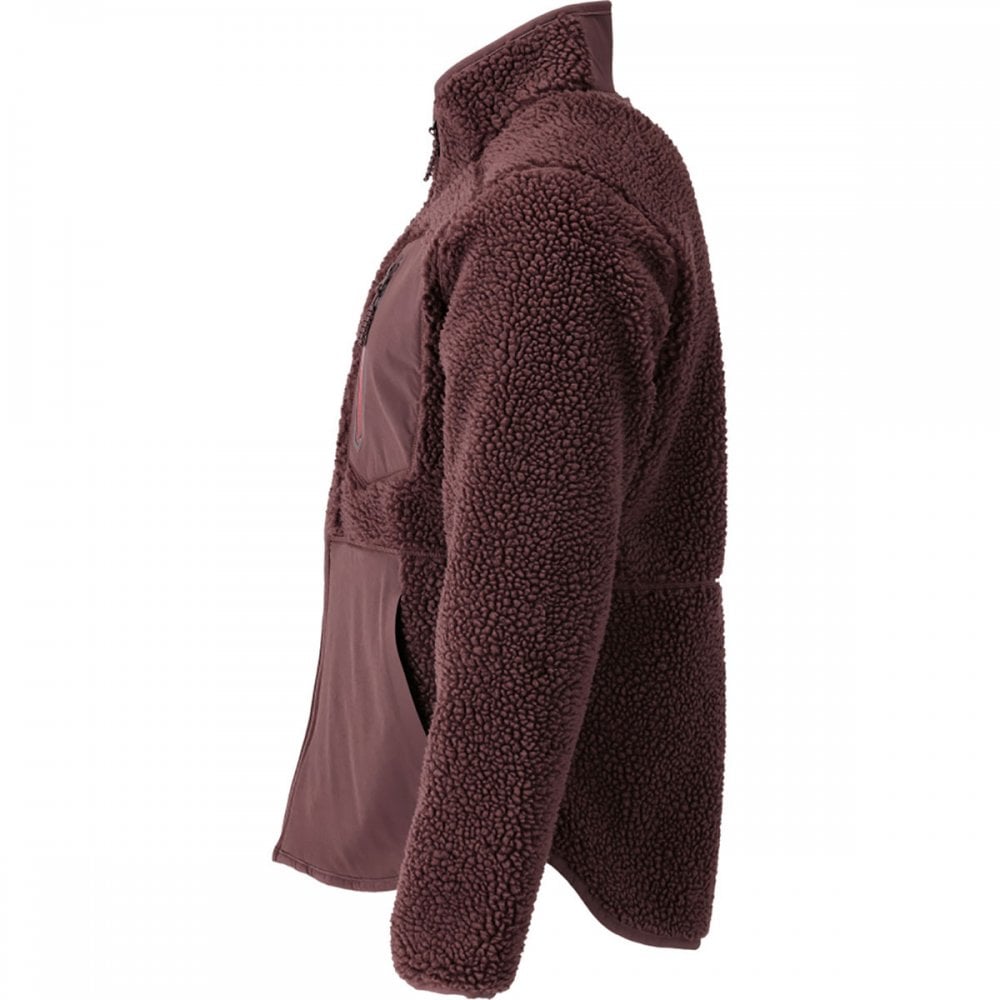 22303 Pile jacket with zipper