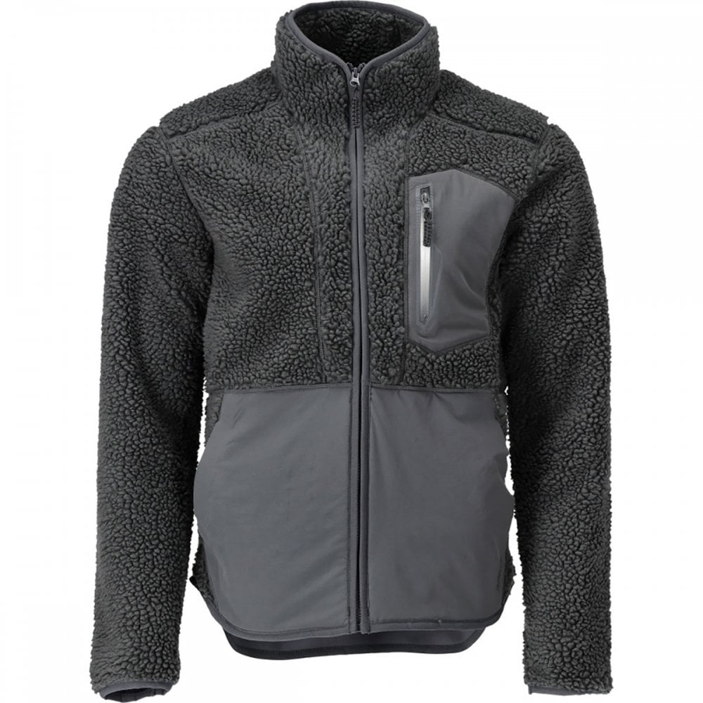 22303 Pile jacket with zipper
