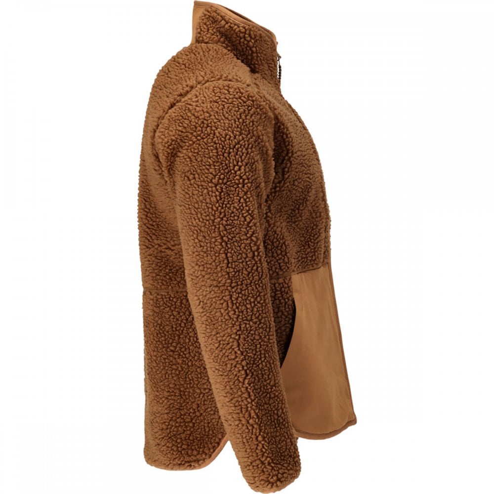 22303 Pile jacket with zipper