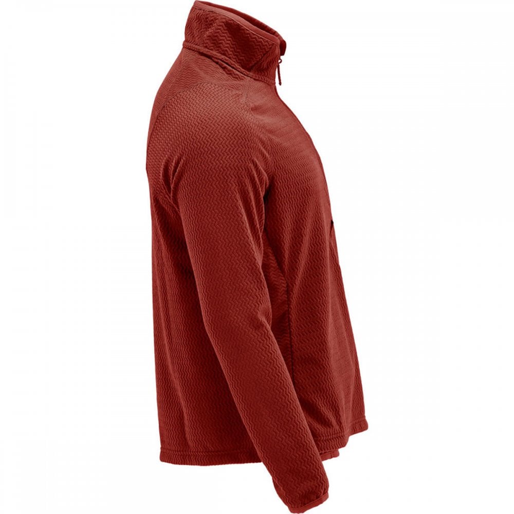 22703 Microfleece jumper with half zip