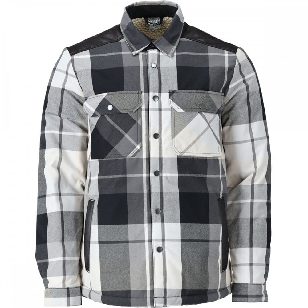 23104 Flannel shirt with pile lining