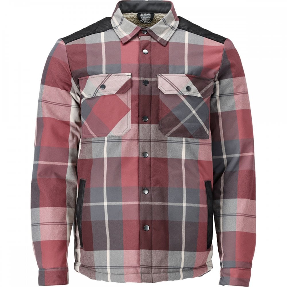 23104 Flannel shirt with pile lining