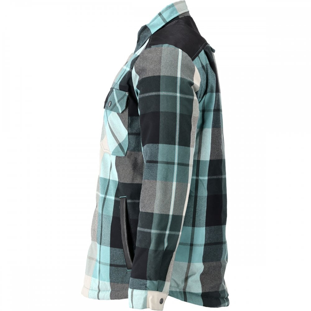 23104 Flannel shirt with pile lining