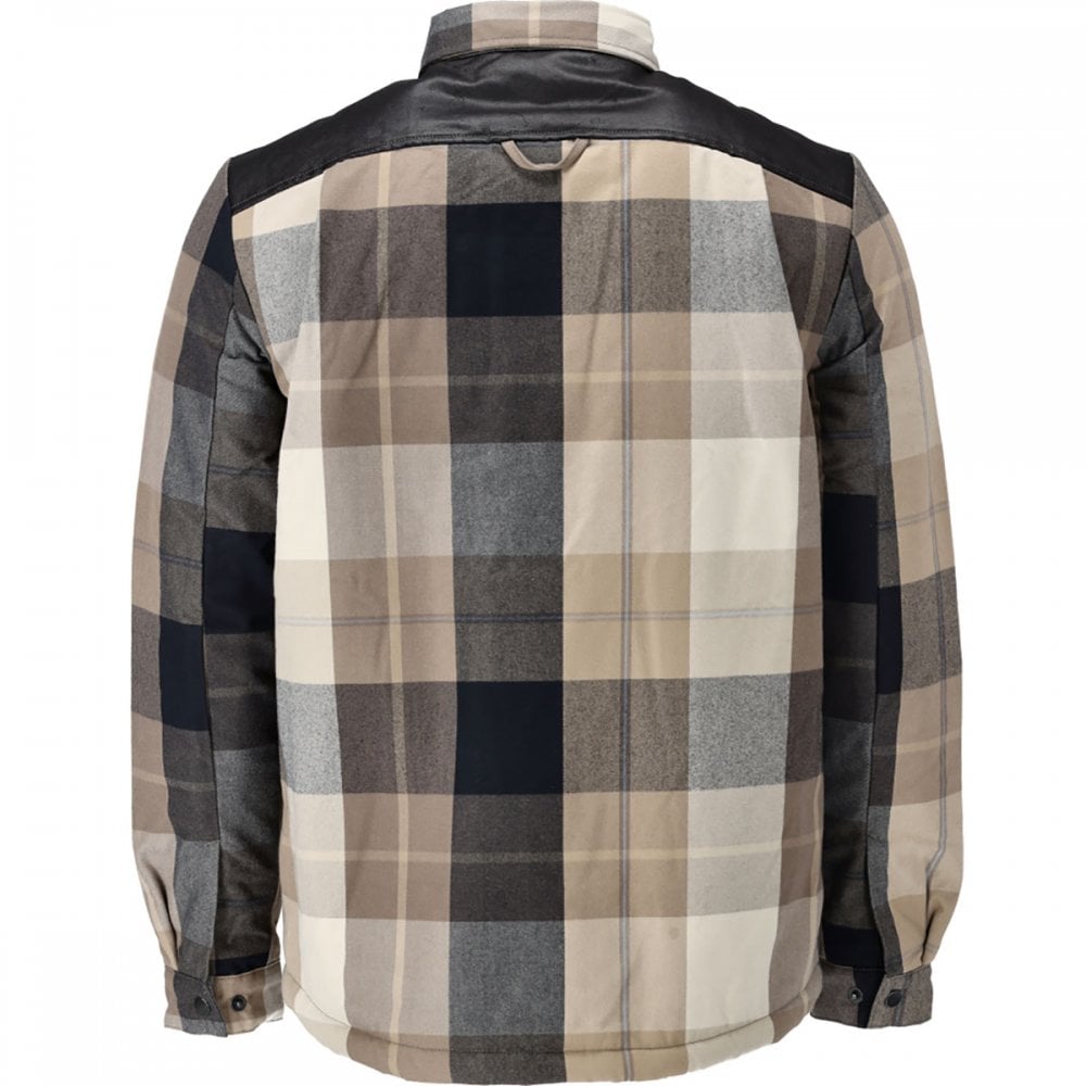 23104 Flannel shirt with pile lining