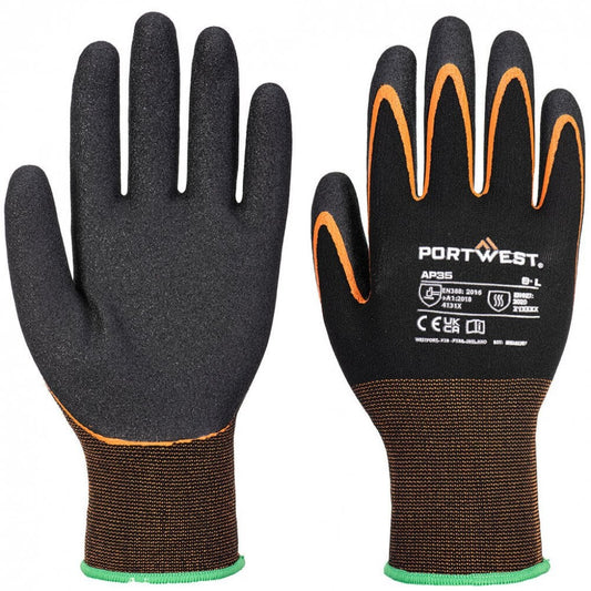AP35 Grip 15 Nitrile Double Palm Glove