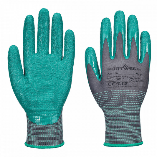 A313 Grip 15 Nitrile Crinkle Glove (Pk12)